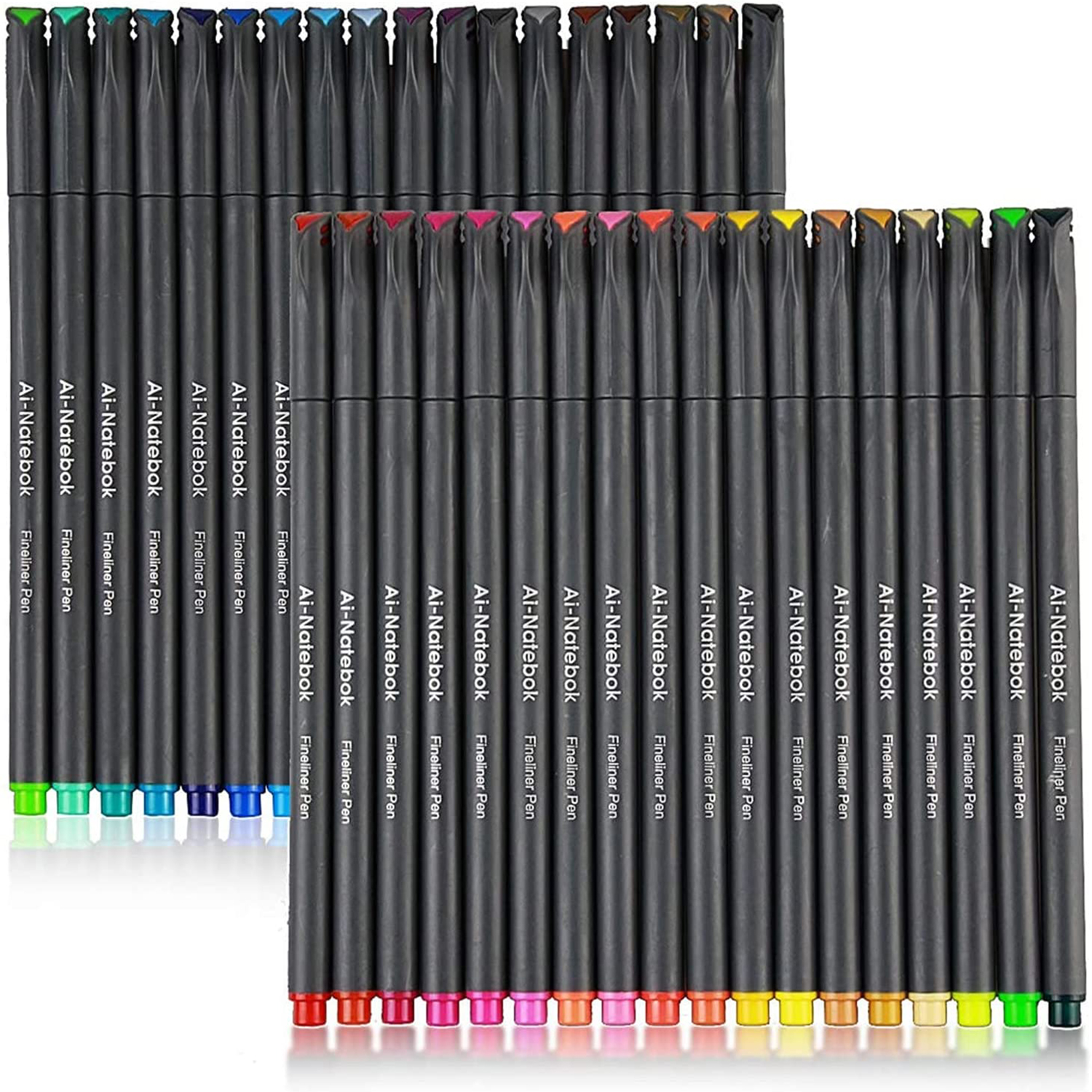 100 색 저널 플래너 펜, 컬러 파인 포인트 펜, 필기용 파인라이너 펜, 0.4mm 펜